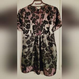 Motherhood Maternity Black Floral Top